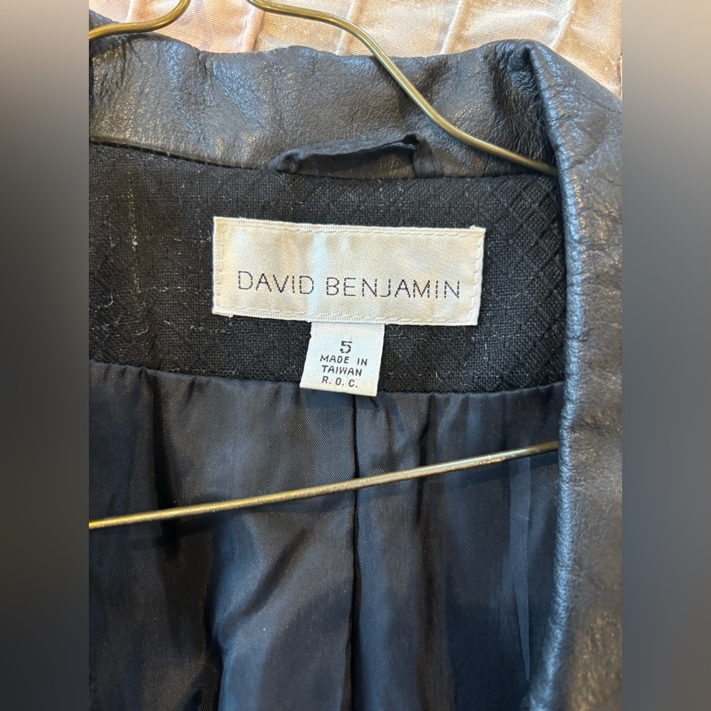 Vintage David Benjamin Women's Black Skirt Suit Size 5 - Picture 5 of 7